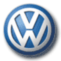 Das Unternehmenslogo von VW